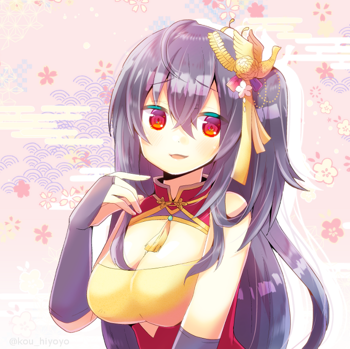 アズレン「大鳳、進水日おめでとう!#AzurLane  #アズレン #大鳳 #大鳳進水日 」|ヒヨヨ@skeb募集中のイラスト