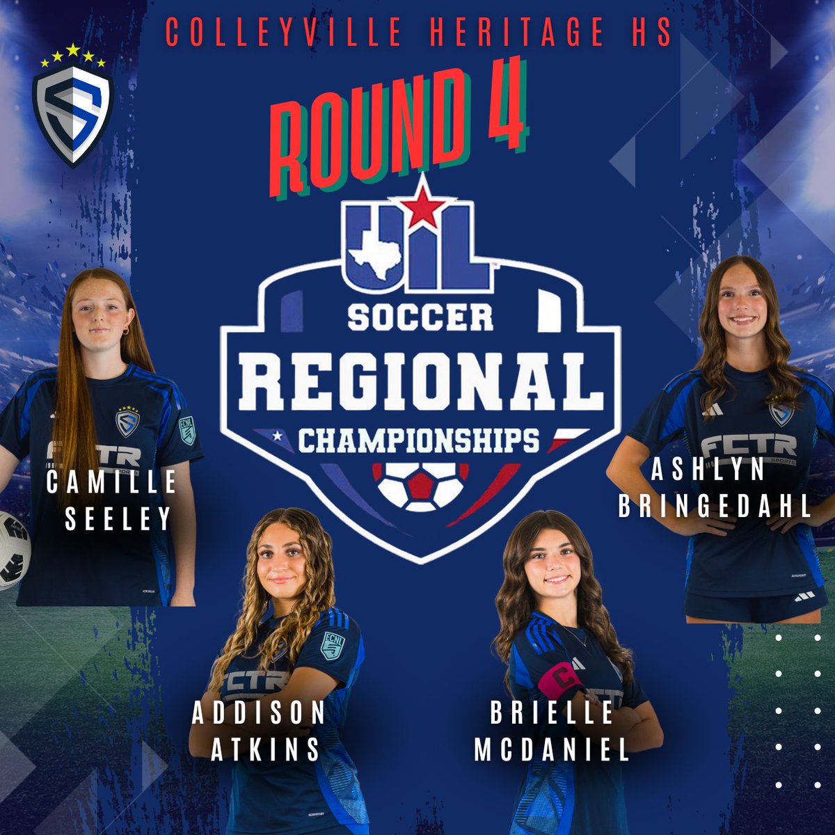 Sting Dallas Royal ECNL 08G (@ecnl08g) on Twitter photo Good luck🍀 to our very own Addi, Ashlyn, Brie & Camille as they compete for Colleyville Heritage HS in the UIL Regional Finals! <a href="/StingSoccerClub/">Sting Soccer Club</a> <a href="/Ecnl08g/">Sting Dallas Royal ECNL 08G</a> <a href="/TopDrawerSoccer/">TopDrawerSoccer</a> <a href="/PrepSoccer/">Prep Soccer ⚽️</a> <a href="/PrepSoccerTX/">Prep Soccer Texas</a> <a href="/TheSoccerWire/">SoccerWire</a> <a href="/NickSoutar/">Nick Soutar</a> #UILState Good luck🍀 to our very own Addi, Ashlyn, Brie & Camille as they compete for Colleyville Heritage HS in the UIL Regional Finals! <a href="/StingSoccerClub/">Sting Soccer Club</a> <a href="/Ecnl08g/">Sting Dallas Royal ECNL 08G</a> <a href="/TopDrawerSoccer/">TopDrawerSoccer</a> <a href="/PrepSoccer/">Prep Soccer ⚽️</a> <a href="/PrepSoccerTX/">Prep Soccer Texas</a> <a href="/TheSoccerWire/">SoccerWire</a> <a href="/NickSoutar/">Nick Soutar</a> #UILState