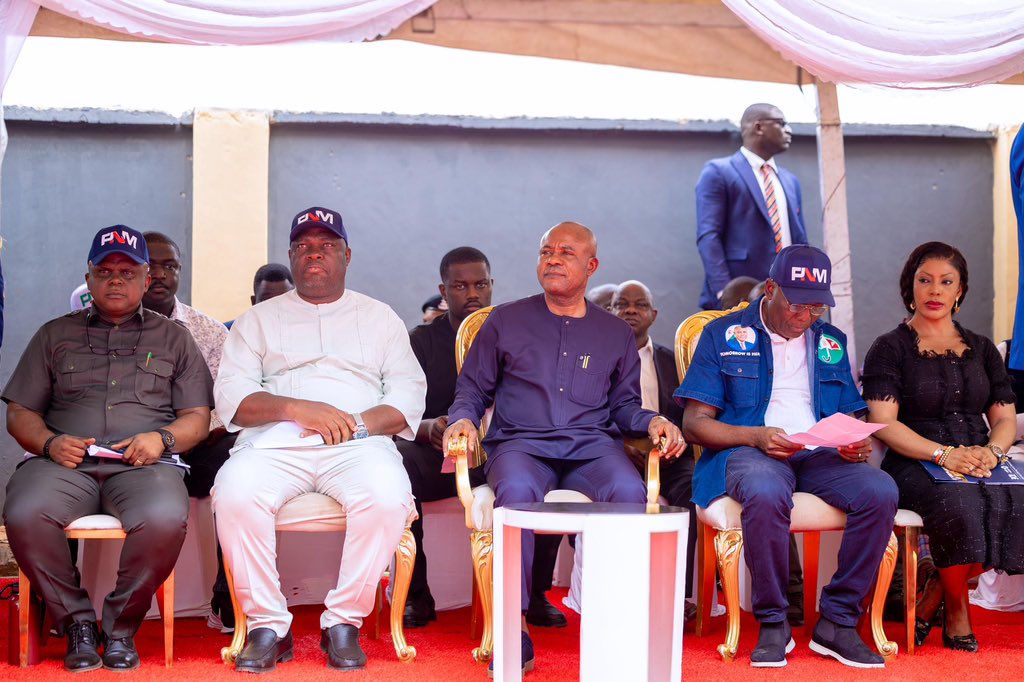 I was delighted to pay a routine supervisory visit to a newly completed Type-2 Primary Healthcare Centre (PHC) at Otukwu, Emene, one of the 260 such facilities we are rolling out across every ward in our state.