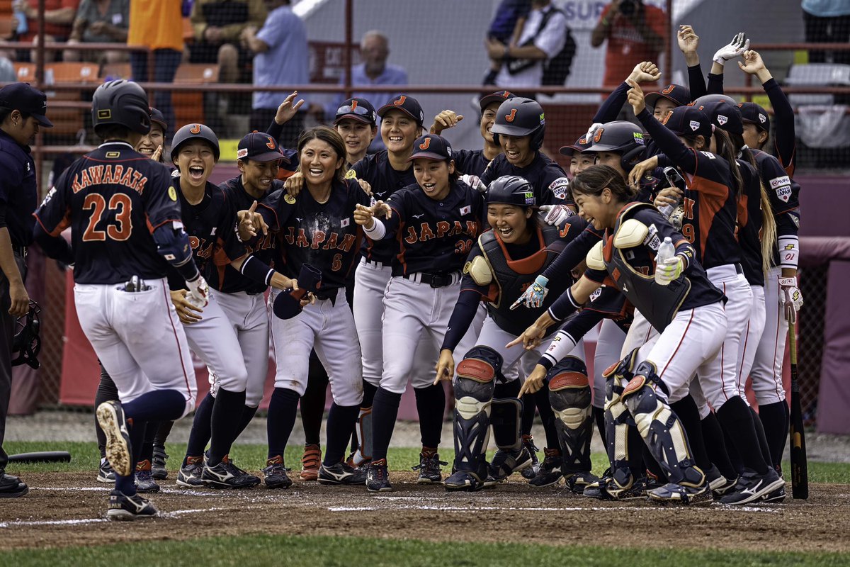 Team Samurai’s Yuki Kawabata’s 2R HR in 2024 <a href="/WBSC/">WBSC ⚾🥎</a> Women’s Baseball World Cup gold medal game propelled Japan to 7th str title. The team co-Captain has been on National Team rosters for 12 yrs &amp; hit .438 with 12 RBI in 11 games during qualifying &amp; final rounds. 🇯🇵 📸: <a href="/jeanfruth/">Jean Fruth</a>