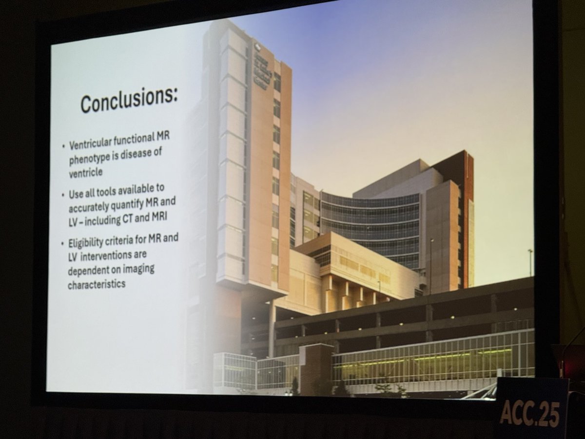 Patrycja Galazka (@patrycjagalazka) on Twitter photo Masterful👏 talk on Functional MR by <a href="/renujain19/">Renu</a> 💫 at #ACC2025 Key points 1.It’s a disease of ventricle 2.Multimodality imaging is important 3.Eligibility criteria for intervention are dependent on imaging <a href="/jhainesDO/">Jeremiah Haines</a> <a href="/PWesslyMD/">Priscilla Wessly</a> Masterful👏 talk on Functional MR by <a href="/renujain19/">Renu</a> 💫 at #ACC2025 Key points 1.It’s a disease of ventricle 2.Multimodality imaging is important 3.Eligibility criteria for intervention are dependent on imaging <a href="/jhainesDO/">Jeremiah Haines</a> <a href="/PWesslyMD/">Priscilla Wessly</a> 