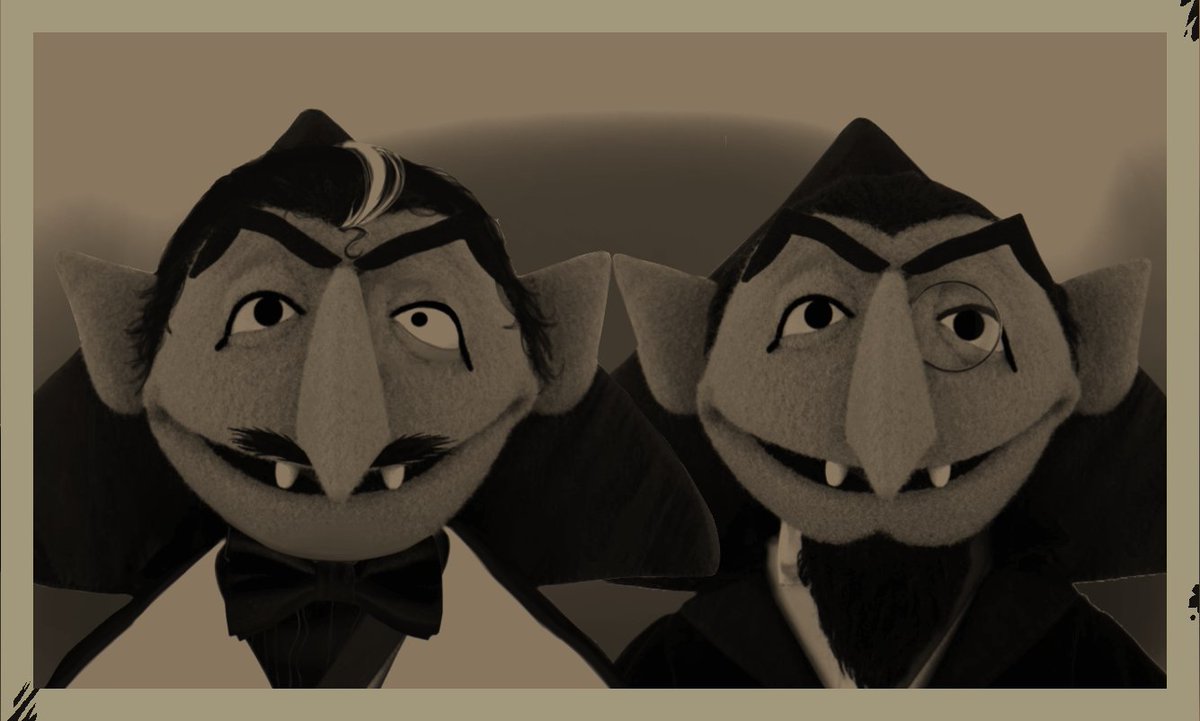 Sr_Mantecaaa's tweet image. The count twins..

(Yes, I edited my oc with the count🤑🤑🤑)
#muppetoc #muppetedit #puppetverse