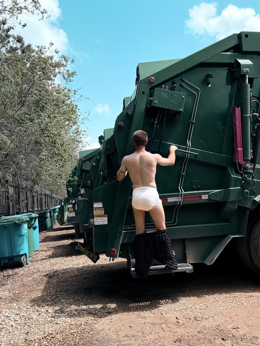 What would you do if I came to pickup your trash like this