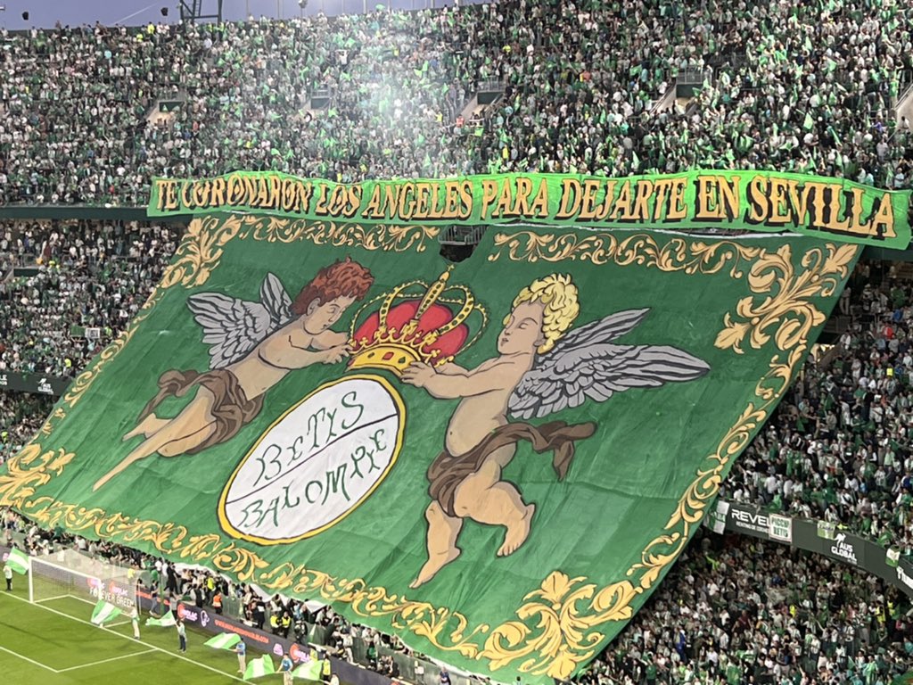 Deporte101tvSev's tweet photo. 🟢 El tifo del @RealBetis antes del Gran Derbi frente al @SevillaFC 

📸@MarcosRC48 https://t.co/WLEkm8BWeD