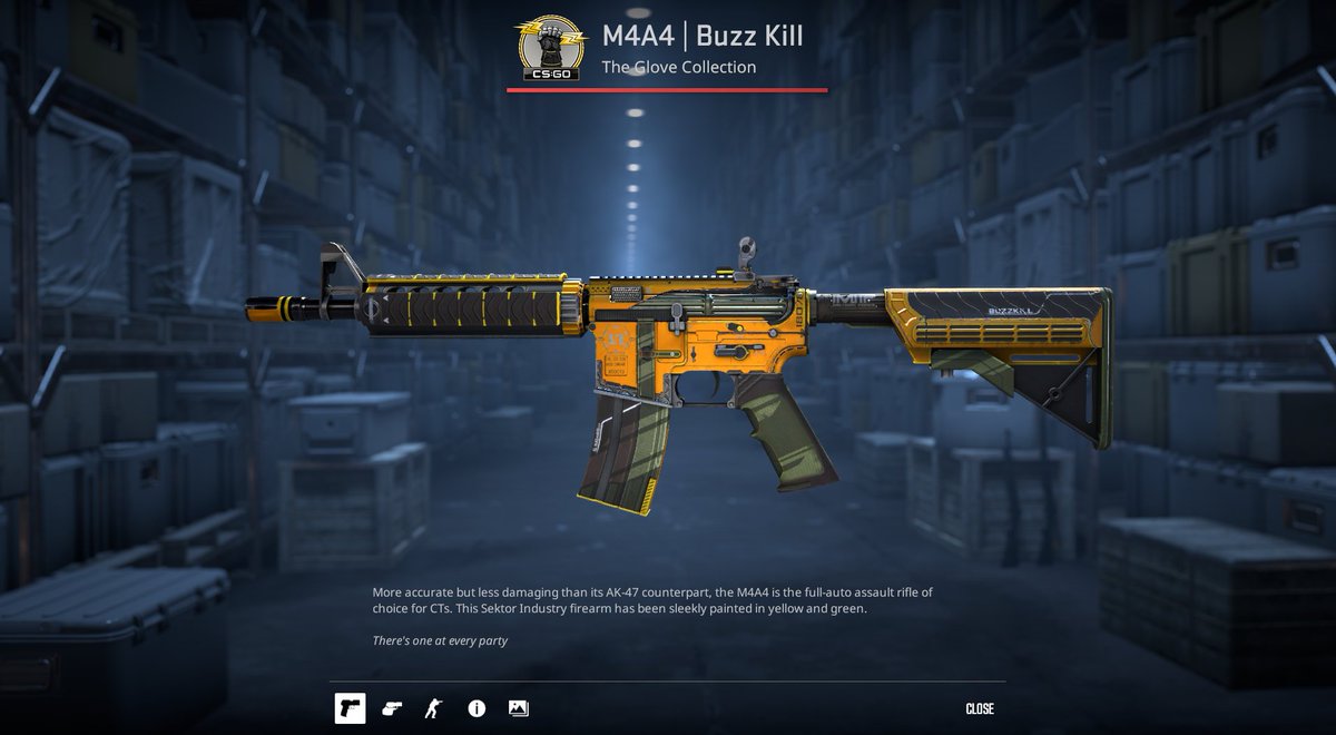 🎁M4A4 | BUZZ KILL ($16)

➡️TO ENTER :

✅Follow me 
✅Retweet + Like
✅Follow On Kick :  kick.com/fadi_tnx (Show Proof)

⌛️Giveaway ends in 72 hours!