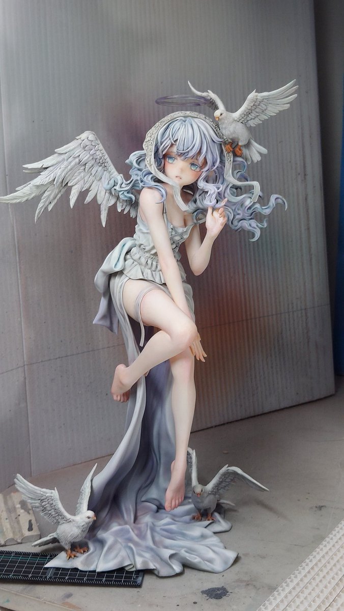 Angel Ariel」オリジナルガレージキット 原型:烘山芋様 @Shanyuya 完成