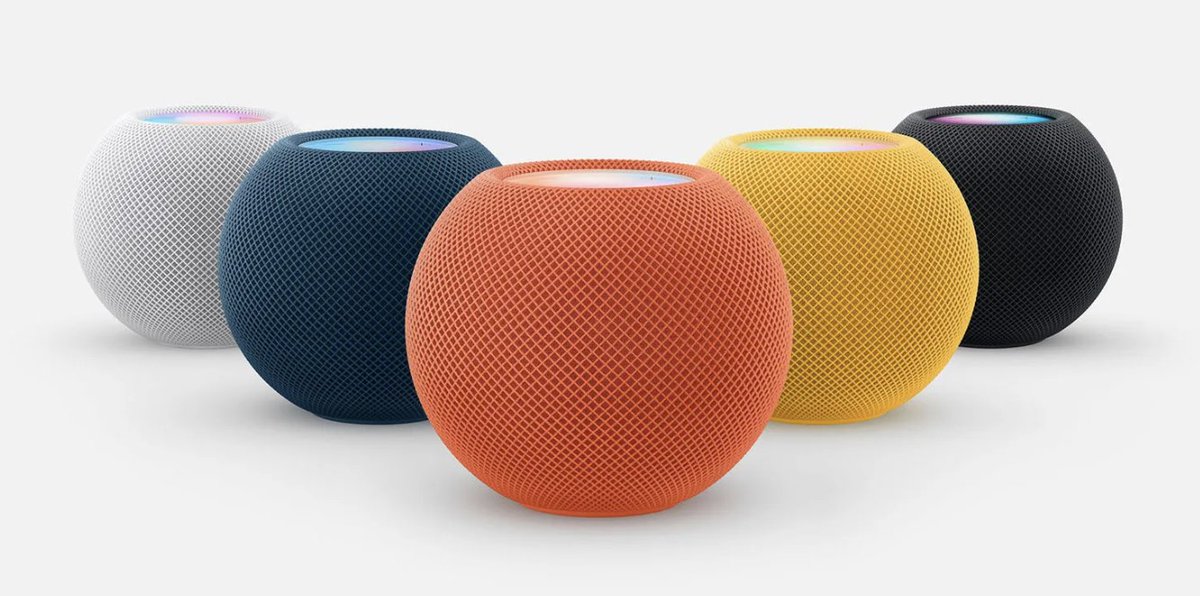 Juanky7274's tweet image. “¡El HomePod mini 2 llega esta primavera! Con nuevo chip S9/S10, mejor audio y conectividad Wi-Fi 6E, promete ser más inteligente y potente. ¿Será el altavoz definitivo para tu hogar? Todo esto por solo 109 €. ¡Apple quiere conquistar nuestras casas! 🏠🎶 #HomePodMini2”