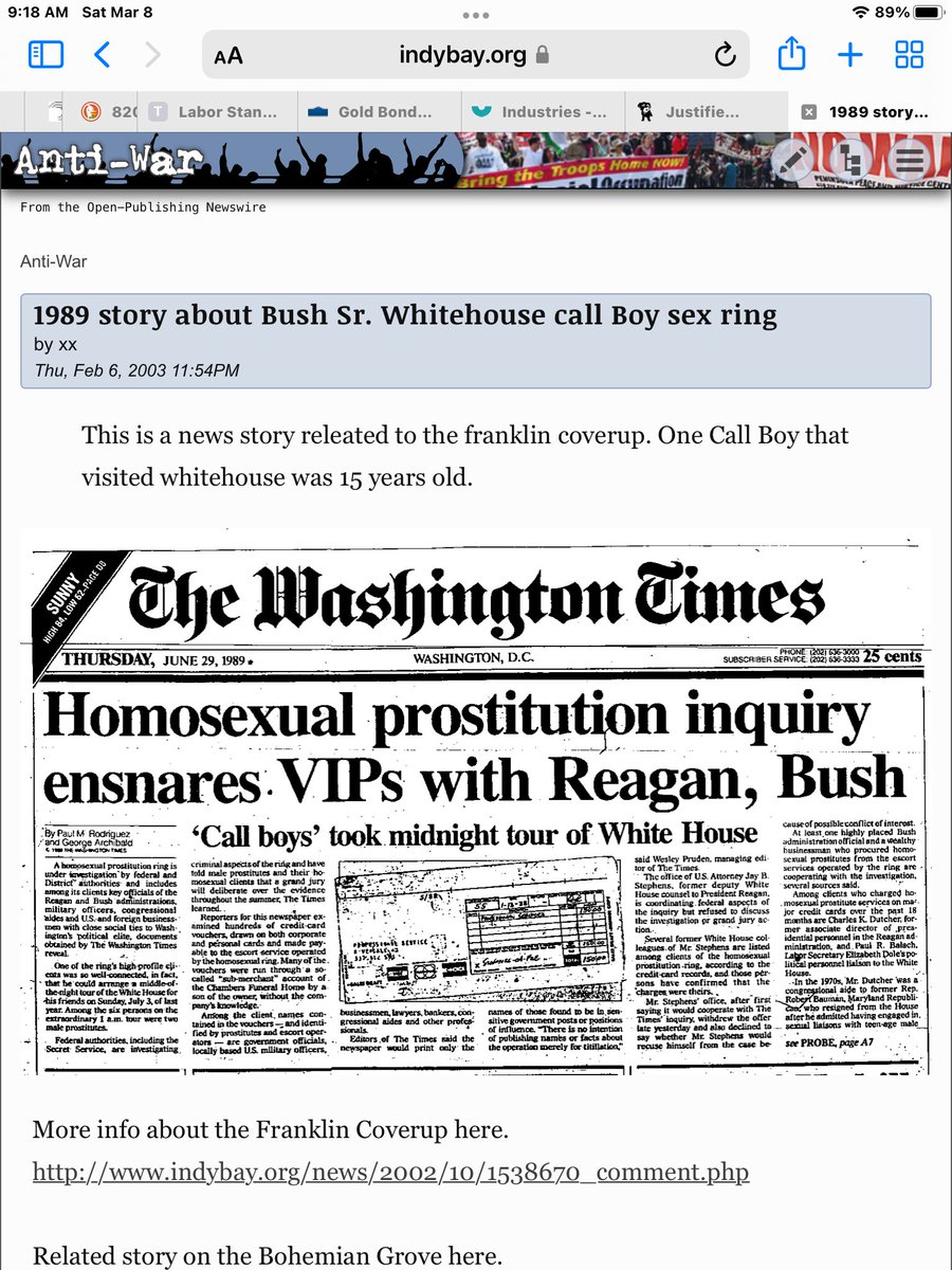 Coyote0423E's tweet photo. @Teagan1776 @CFWBers @elonmusk @DOGE_IRS @DOGE https://t.co/OfU4YlJgQA
https://t.co/7hyvg0PoTp
It has been all but proven that #Wategate was about a Pedophile cover-up involving highest Govt officials in WH Honey-Pot scandal the likes of #Epstein
Many dirty fingers in many dirty little pots https://t.co/XsEHBbrvpm