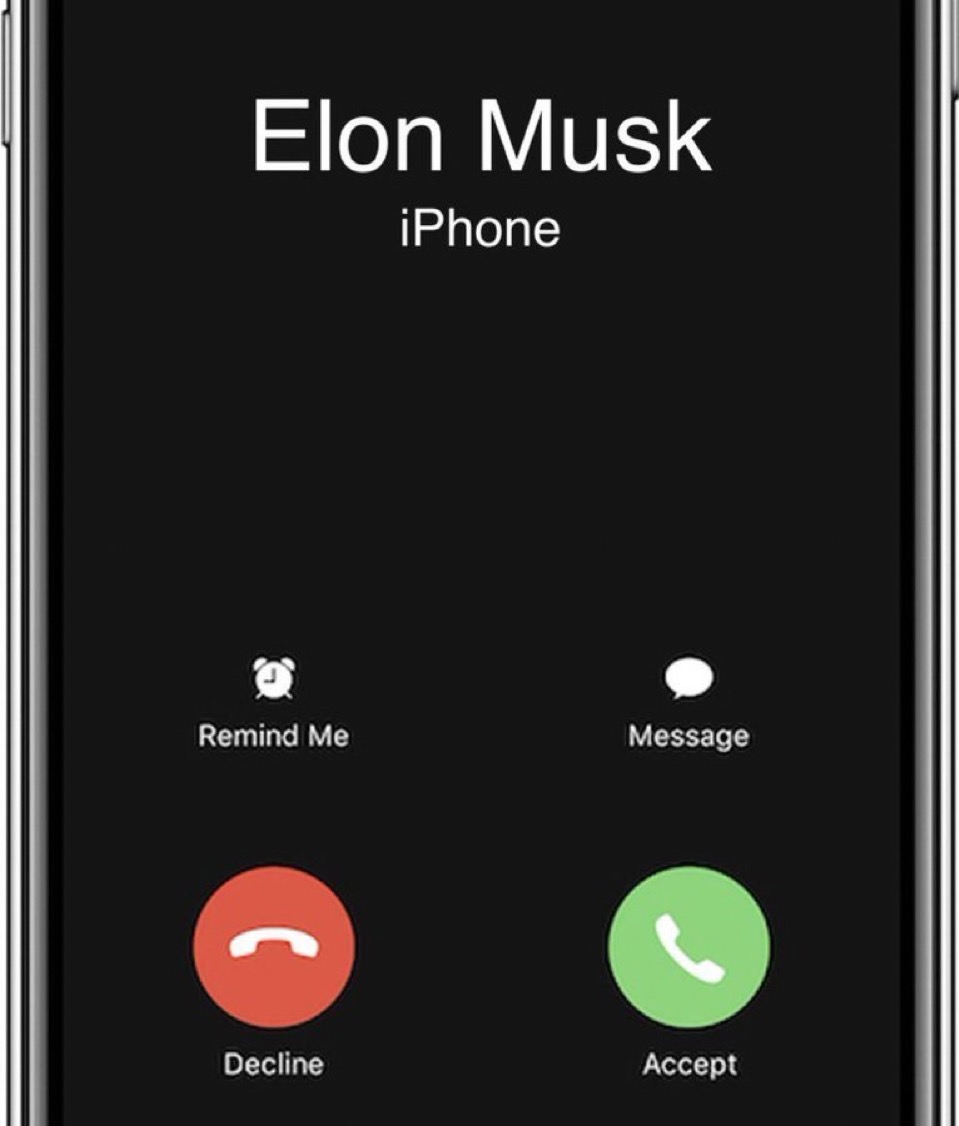 Not Elon Musk tweet media