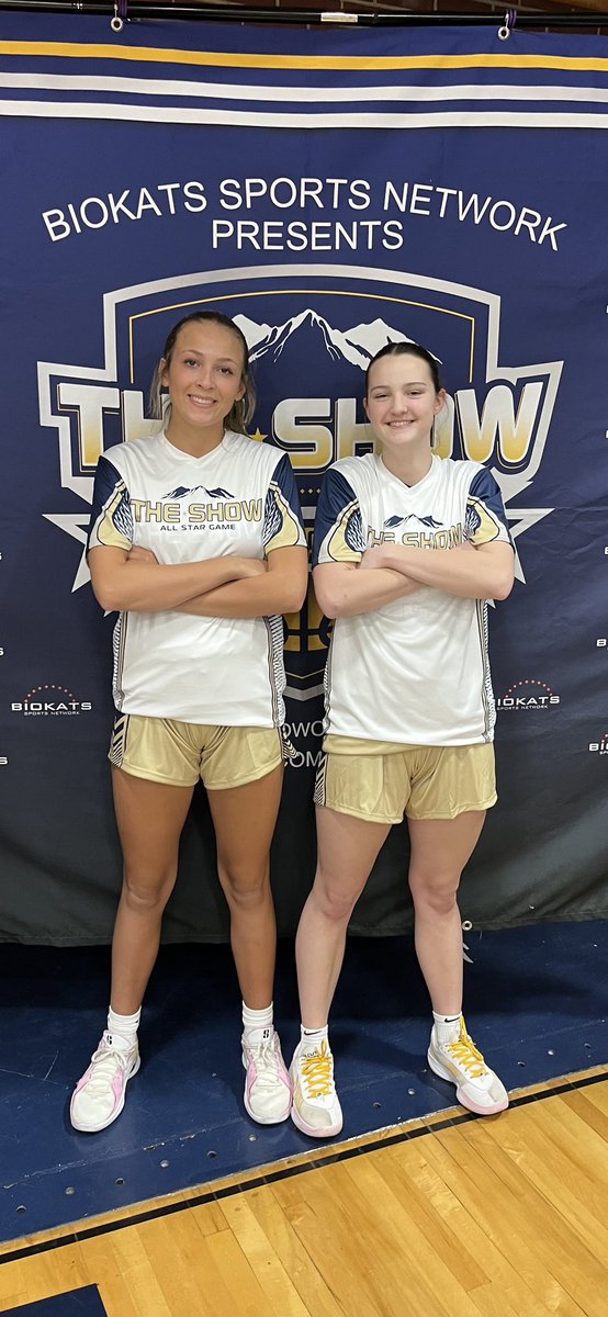 GMHS Girls Basketball (@gmhsgbb) on Twitter photo Congratulations to Sophomore Addie Evans and Junior Kantyn Pearson for being selected to play in The Show!! ๐
<a href="/AddieEvans97546/">Addie Evans</a>
<a href="/KantynPearson/">Kantyn Pearson</a>
<a href="/MatteoBusnardo/">Matteo</a>
<a href="/GMHSRams/">Green Mountain HS</a> Congratulations to Sophomore Addie Evans and Junior Kantyn Pearson for being selected to play in The Show!! ๐
<a href="/AddieEvans97546/">Addie Evans</a>
<a href="/KantynPearson/">Kantyn Pearson</a>
<a href="/MatteoBusnardo/">Matteo</a>
<a href="/GMHSRams/">Green Mountain HS</a>