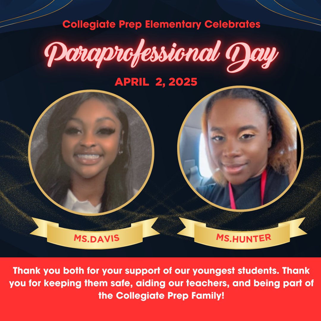 Ronnie B. Davis (@ronnie_davis__) on Twitter photo We celebrate our wonderful paraprofessional this week!!!!
<a href="/CHISDCP/">Collegiate Prep</a>
<a href="/CHCPPTA/">Cedar Hill Collegiate Prep PTA</a> We celebrate our wonderful paraprofessional this week!!!!
<a href="/CHISDCP/">Collegiate Prep</a>
<a href="/CHCPPTA/">Cedar Hill Collegiate Prep PTA</a>