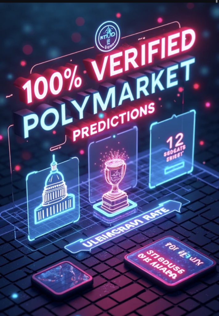 🚨 100% Verified Polymarket Picks 🚨
🔑 Insider Bets: Crypto | Politics | Sports
💯 95%+ Success Rate – Exclusive VIP Tips
⚡ DM to Join – Limited Slots Available!
<a href="/Polymarket/">Polymarket</a>