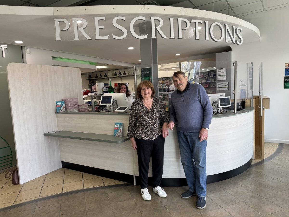 We had a visit from vips this week. Sheila worked on the counter for 36 years prior to her retirement in 2012, and her husband Harvey also worked as a driver with us for 9 years. We got their seal of approval for the move next door to our original premises. #openeverydaysince1952