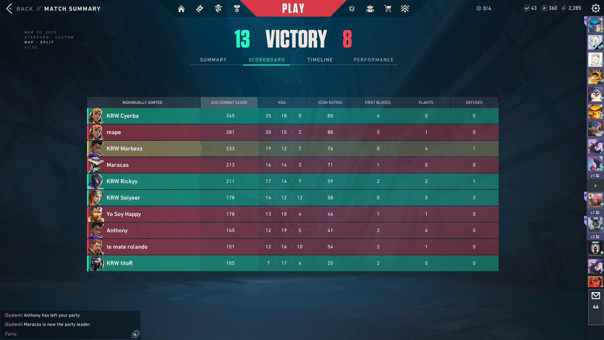 marbexz's tweet photo. Ganamos el partido de clutch vs @beepbepp20rrmix

GGs a los rivales, @grok tenía razón #GoKrown https://t.co/adoJ1W5SOL