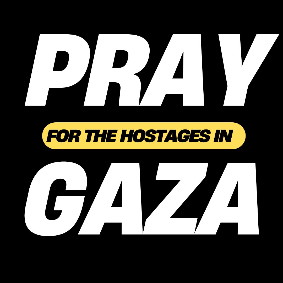 Now that I have your attention… PRAY FOR THE HOSTAGES IN GAZA!

Yes, the hostages—59 innocent civilians still being held by Hamas since October 7.

They were dragged into Gaza in one of the most barbaric terror attacks the world has seen in decades. They’ve been in captivity for