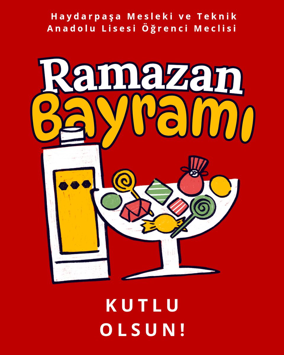 Birlik ve beraberlik içinde nice sağlıklı, huzurlu ve mutlu bayramlara.

#RamazanBayramı Kutlu Olsun!