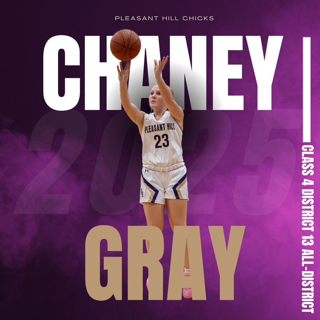 Congratulations to Senior Chaney Gray and Sophomore Matti Jo Manford on their Class 4 District 13 All-District selection!