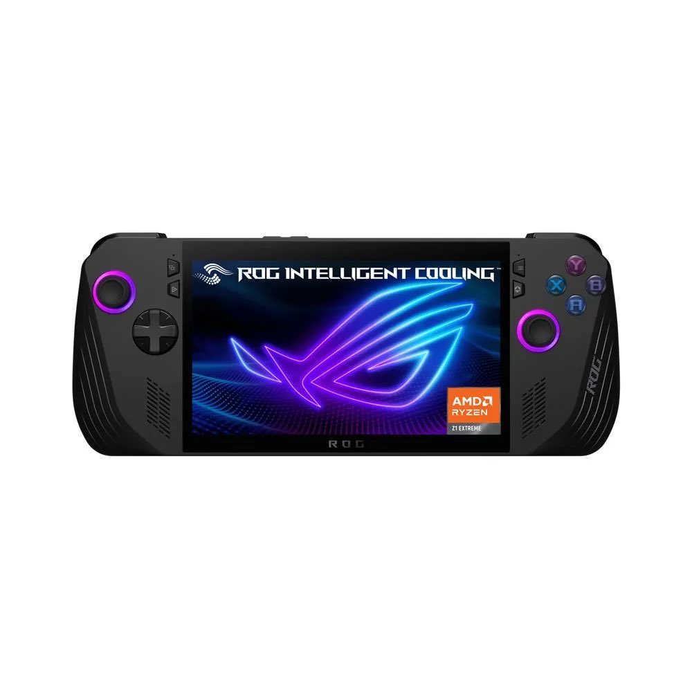 Ye uses a ROG Ally handheld gaming computer to make music while traveling