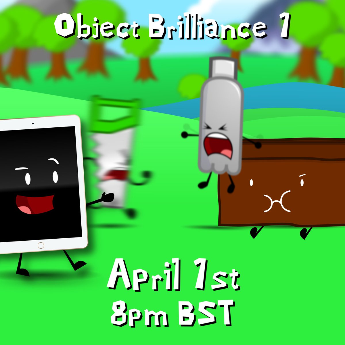 SpatulaMations's tweet photo. OBJECT BRILLIANCE 1 APRIL 1ST 8PM BST https://t.co/dd1ccOlr5N https://t.co/qffm6rxaL2
