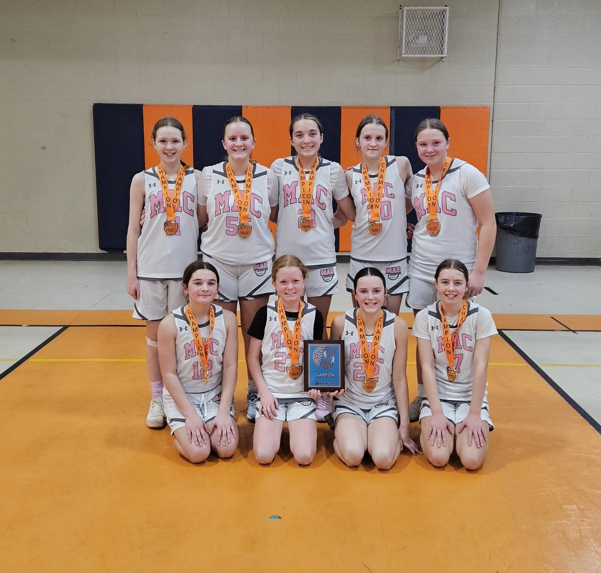 Make it Rain - 6th Girls Champions
Mac Basketball Montgomery