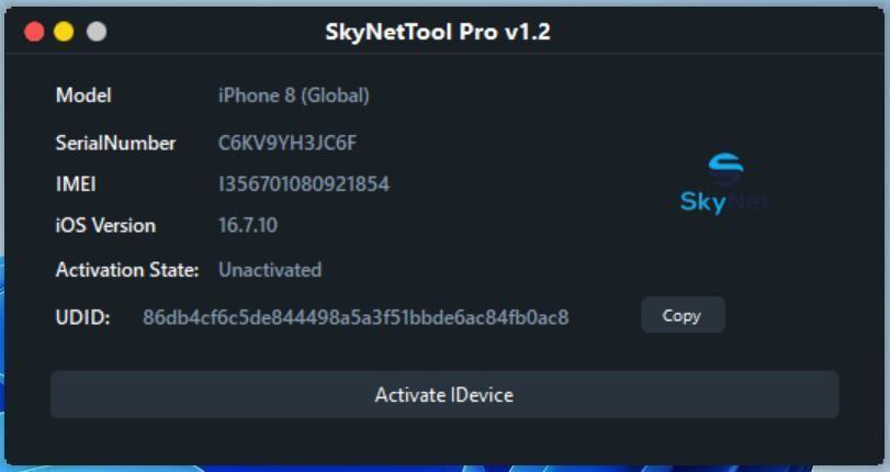 🔥🔥🔥⭐️⭐️⭐️

Eid gift for you Unlimited free Bypass 

Skynettool Pro Unlimited free Bypass without registration serial or ecid download tool and Bypass ❤️‍🔥

No need visit any website for active totally free 💥

Supported devices ?

✅Supports iPhone 6s up to iPhone X 
✅Supports