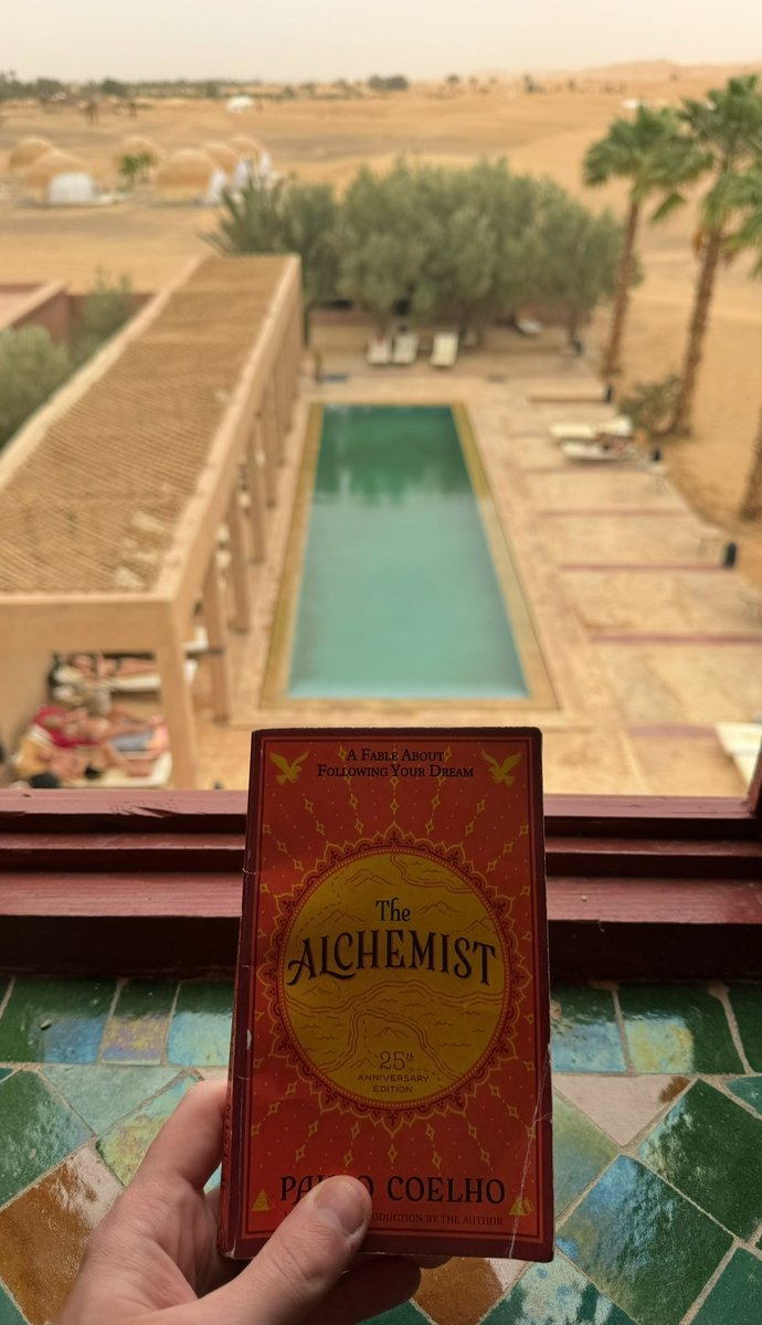 You need to be taking more mystical journeys in the middle of Deserts of foreign countries