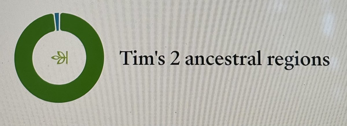 Doctob's tweet image. The results are in: 
I&apos;m 98% Irish 
2% Scottish