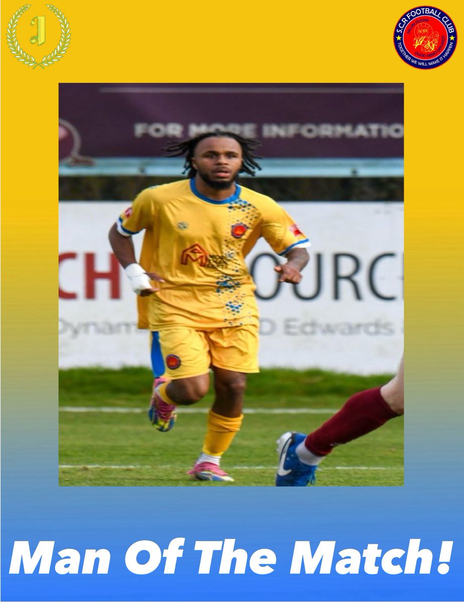 The man of the match award from yesterday’s game against Farnham Town went to Courtney Swaby!