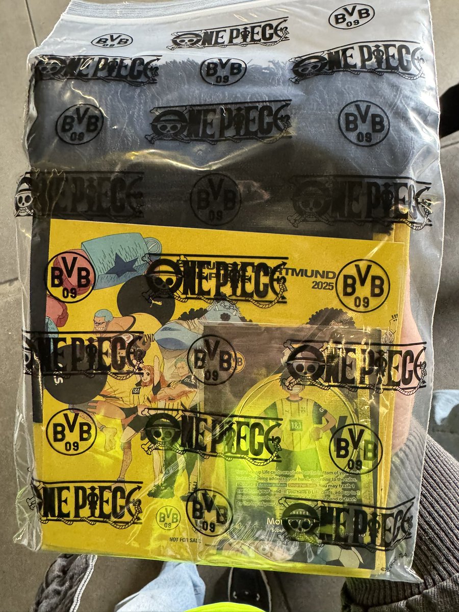 futbolverruckt's tweet photo. erfolgreicher Tag heute im Tempel! Heja @bvb !!!! #BVB_ONEPIECE https://t.co/qR1uDqBkpr