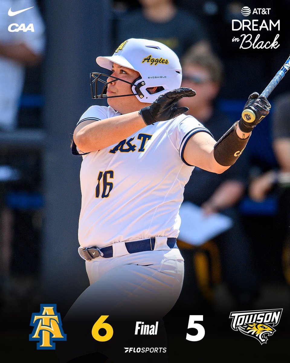 🥎 Big Series W!!!

<a href="/NCATSOFTBALL/">The Official NC A&T Aggie Softball</a> x #AggiePride 💙💛