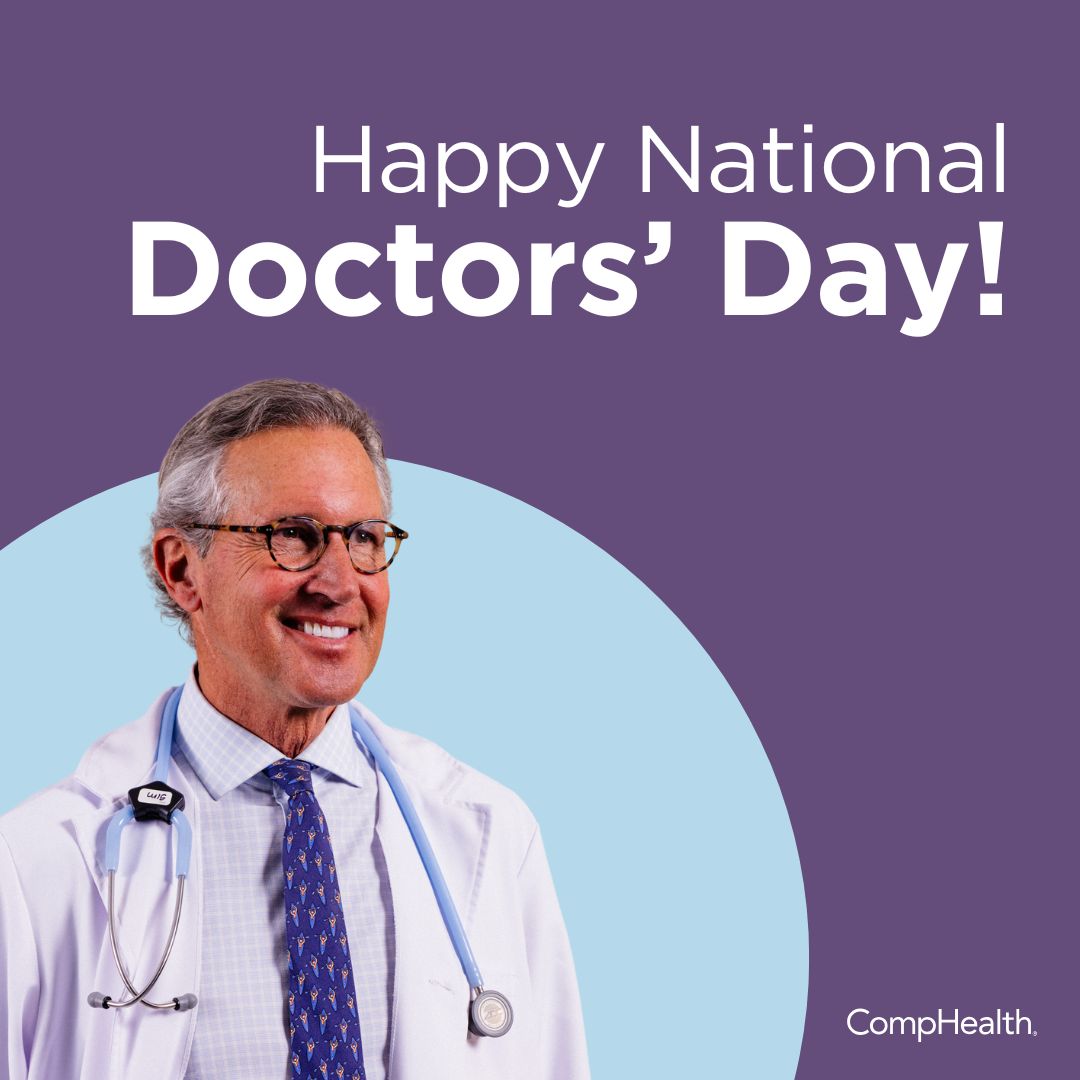 Happy National Doctors' Day! Thank you to all the physicians who help heal our communities.
Want to feel supported in your medical career? Let's connect: ow.ly/FokJ50V7aAH

#NationalDoctorsDay #HealthcareHeroes #DoctorLife
