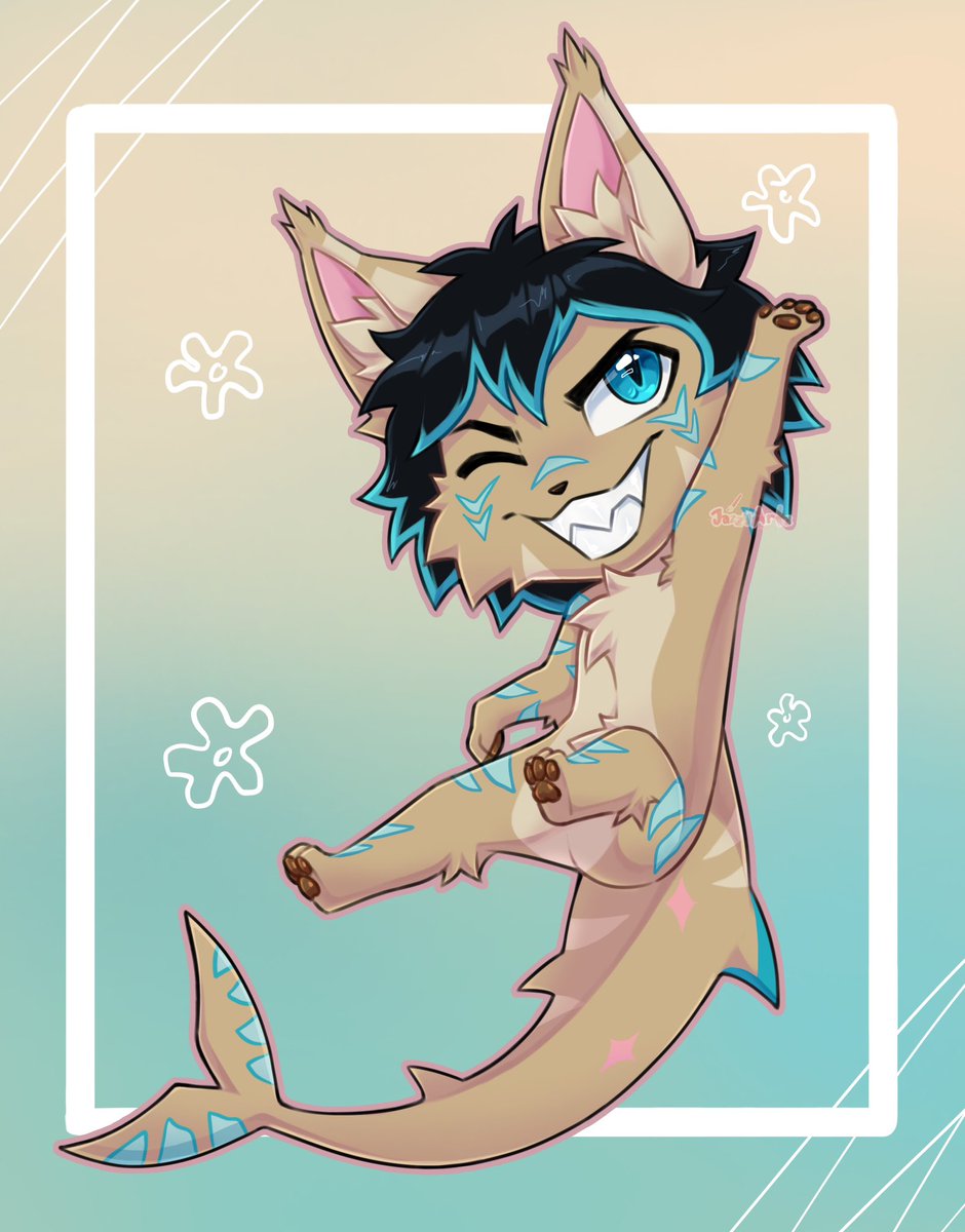 shaded chibi comm

#furry #furryartist