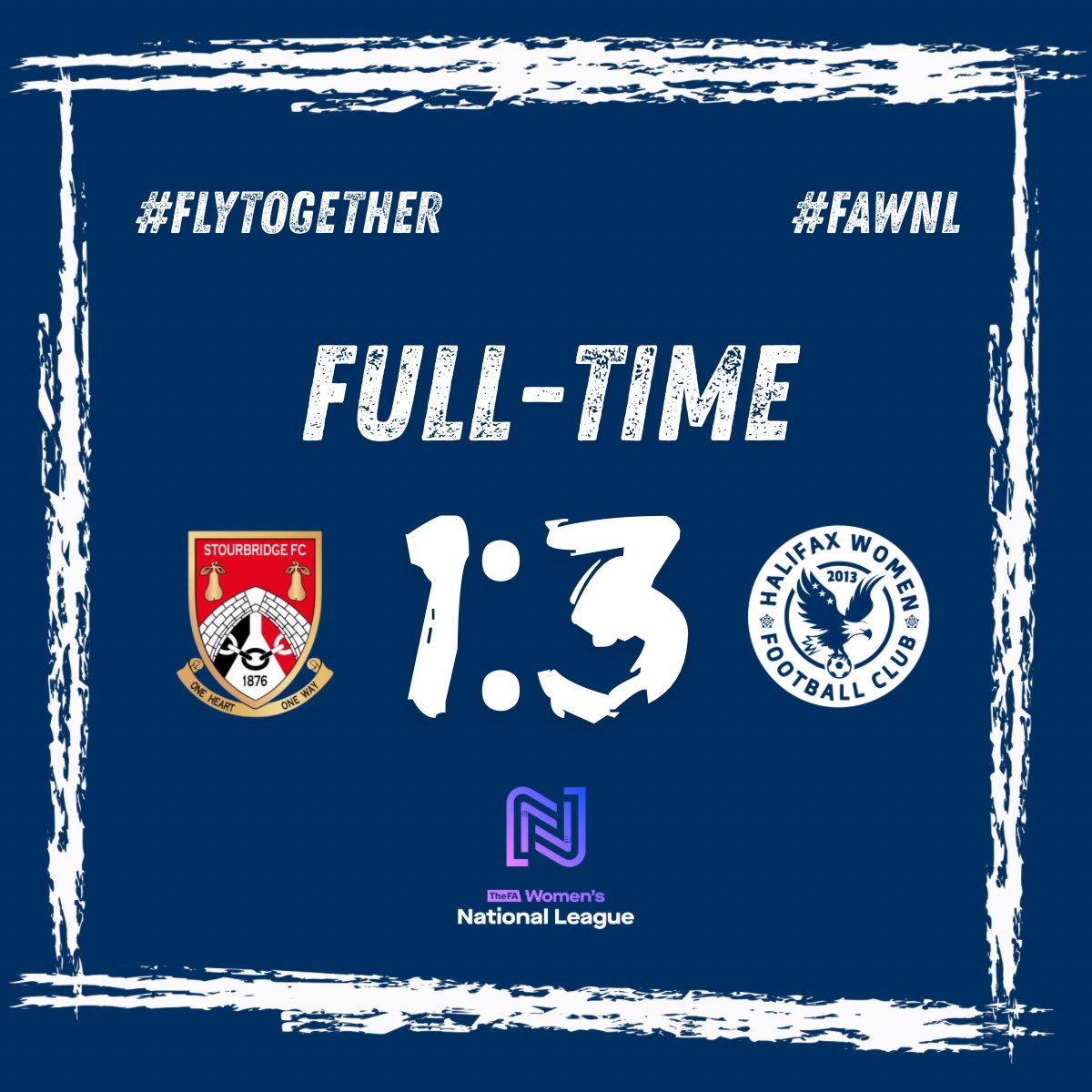 Two on the bounce! Well done girls! #FAWNL