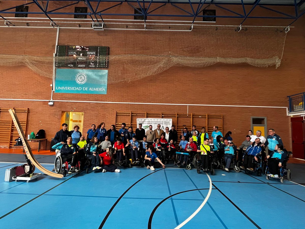 jctejadac57's tweet photo. Que gran fin de semana de Boccia hemos disfrutado en el Pabellón de Deportes de la UAL, con el andaluz de la FADPC.
#DEPOADAP
#FUNDACIONFAAM
#FADPC
#UAL
#DIPUTACIONALMERIA
#JUNTADEANDALUCIA
#AYTOALMERIA https://t.co/gLqEyDdGTU