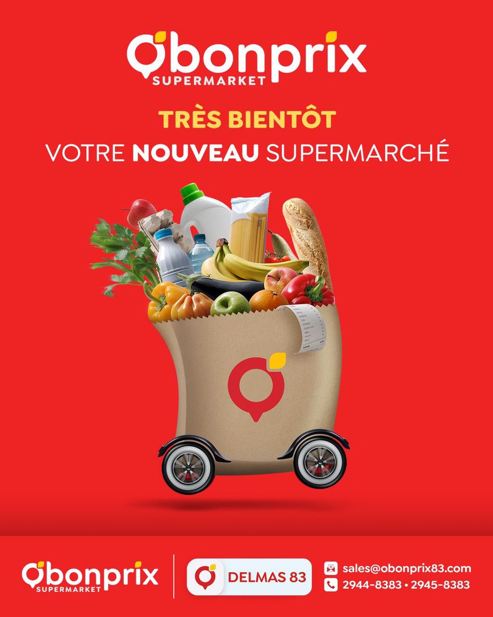 Nan ansyen lokal eagle market lan ! OBONPRIX super market pral la pou sèviw