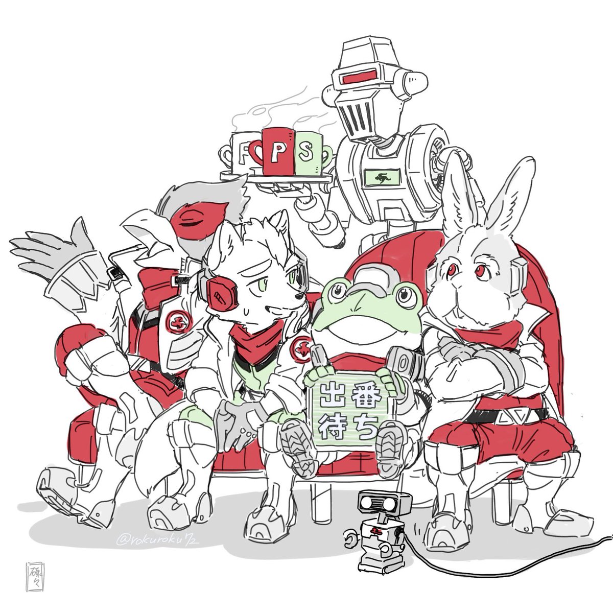rokuroku72's tweet photo. 🤖次までノンビリ待ちましょう☕️ https://t.co/yk20S5193i