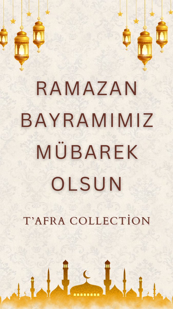 Ramazan bayramımız mübarek olsun 🧡
