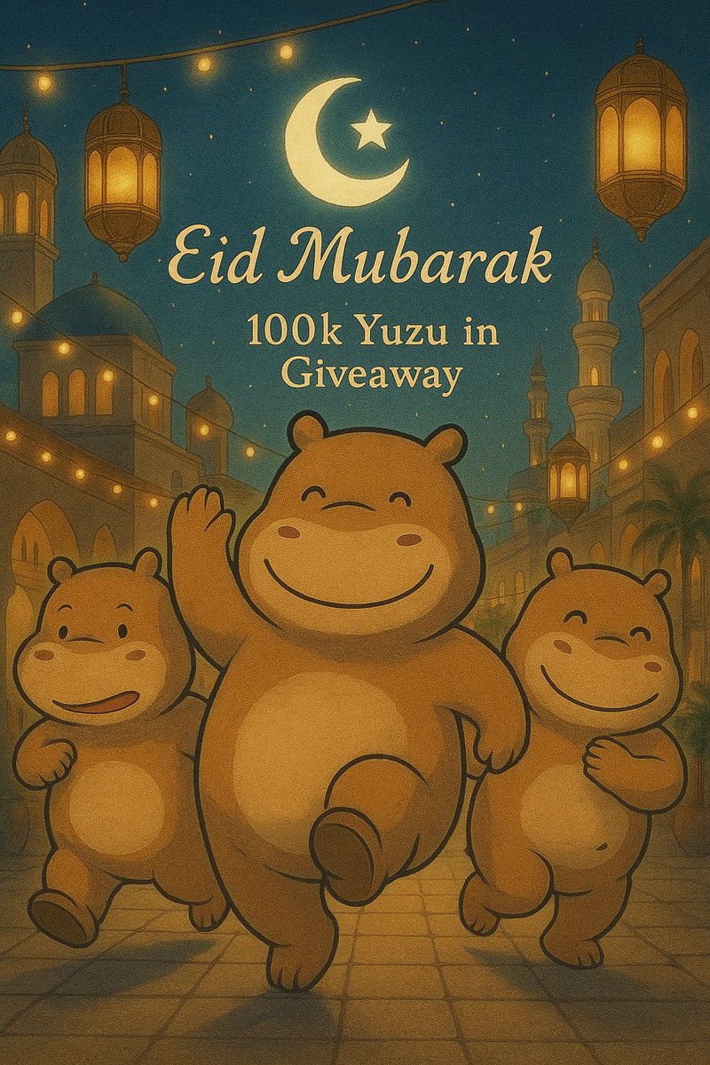 Eid Mubarak from EduHub - 100k Yuzu Giveaway 🍊

Wishing you a wonderful day full of delicious food and amazing vibes.

To Participate:
- Follow <a href="/eduhub__/">EduHub</a> <a href="/educhain_xyz/">EDU Chain</a> <a href="/opencampus_xyz/">Open Campus</a> 
- Like &amp; Retweet,
- Tag 3 Friends,
- Reply with Your Wallet Address

&gt; Remember:
EduHub is