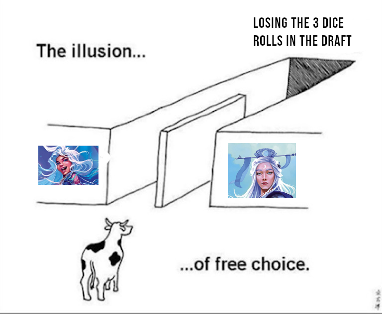 Maikage's tweet image. Don't obsess too much about your deck choices, they don't matter!