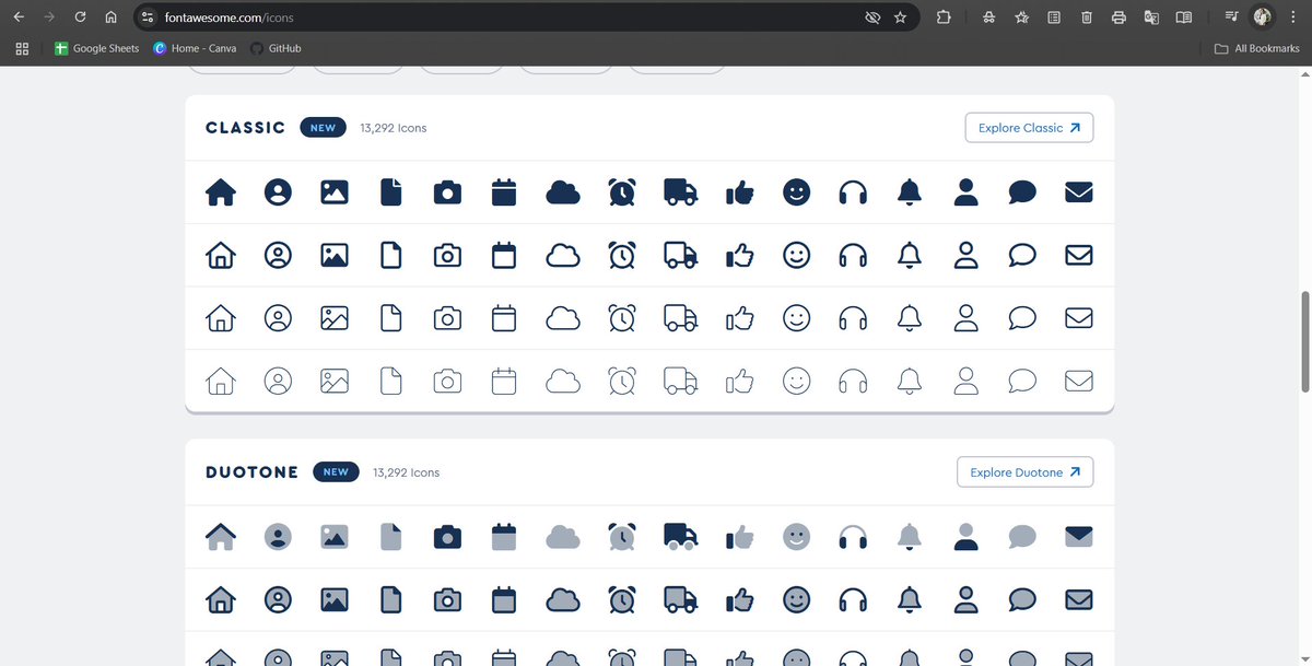 dhumal_bhoomi's tweet image. Explored Font Awesome today!  Useful website for adding stylish icons to websites. #WebDesign #FontAwesome #UIUX 
@Saipujariprasad @apnipathshala_ @lfp_Tardeo #learnfrompeers #Narayanchandratrust