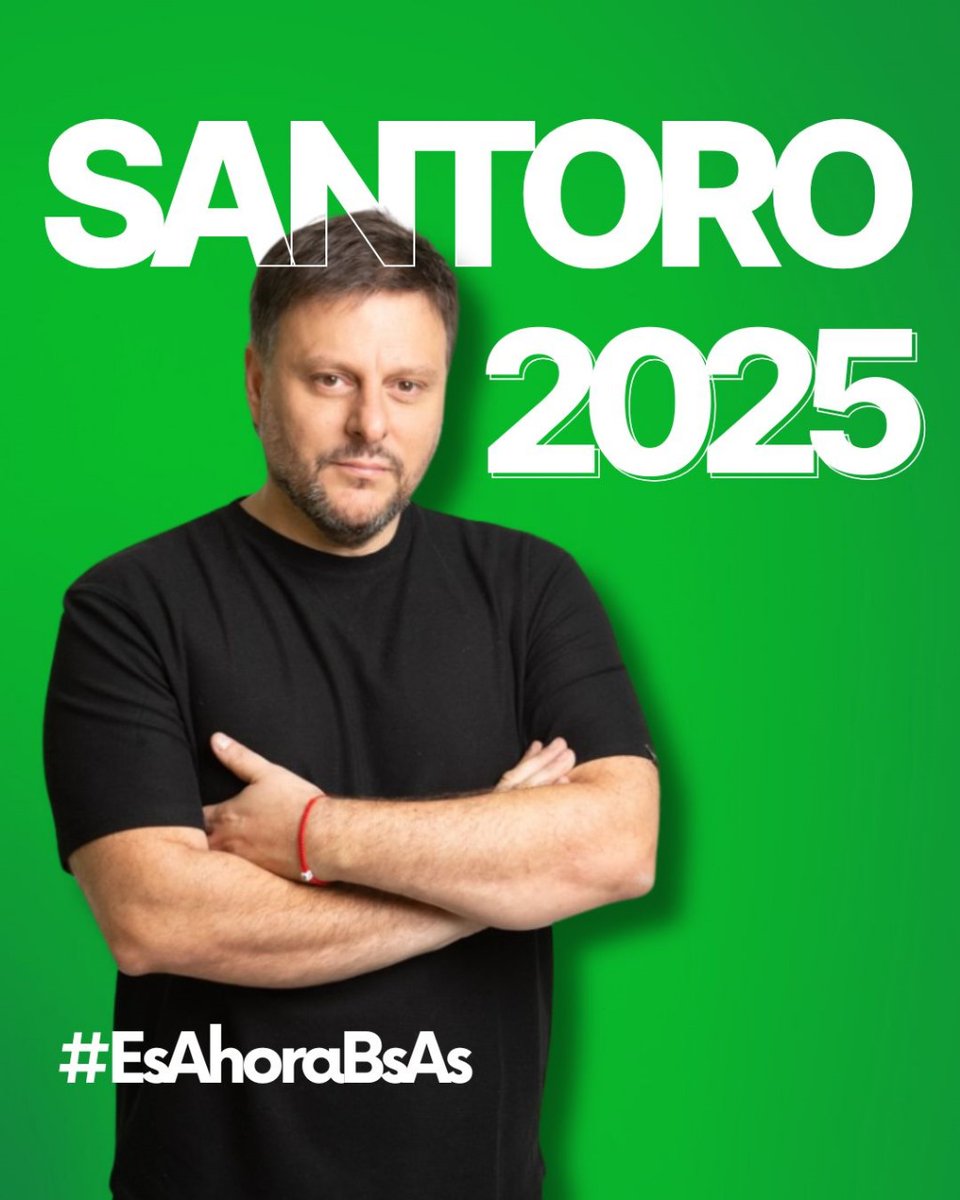 La candidatura de <a href="/SantoroLeandro/">Leandro Santoro</a> es lo que necesita la Ciudad para construir un futuro con esperanza, inclusión y desarrollo.

Se que <a href="/LuciaAleBianchi/">Lucia Bianchi</a> va a hacer un gran aporte para hacer realidad la transformación que tanto necesitan los porteños.

#EsAhoraBuenosAires