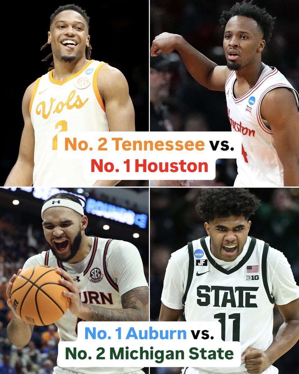 BleacherReport's tweet photo. Some BIG games today 🍿🏀

Which teams are punching their tickets to the Final Four? 🎟️👀 https://t.co/86Ky1lhqzC