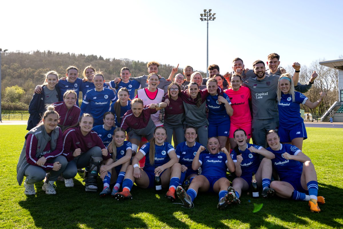 AdranLeagues's tweet image. Three in a row! 🎉

@CardiffCityFCW | #GeneroAdranPremier