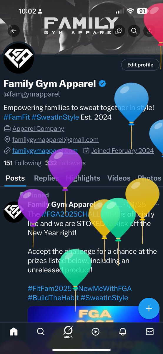 famgymapparel's tweet photo. 🎉 Today marks the one-year anniversary of FGA being in business! 

We want to start by expressing our heartfelt gratitude for all of your support! 

We have exciting news coming soon that will take FGA to a whole new level! 

In celebration of our first anniversary, we are boosting all ambassador codes for a week, and we are also hosting a giveaway for a T-shirt! 

To enter, simply like, follow, and retweet this post!