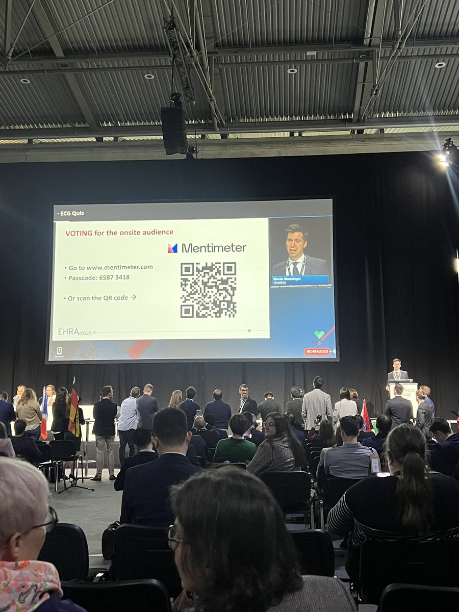 Henrike Hillmann (@henrikehillmann) on Twitter photo Don’t miss the ECG competition happening NOW in Room 2! ❤️🔥🙌
And cocktails are on for Young EHRA members afterwards in the EHRA lounge! 🍹🍸🍹🍸🍹🍸🍹🍸
<a href="/BA_Mulder/">Bart Mulder</a> <a href="/BoldiKovacsMD/">Boldizsar Kovacs</a> <a href="/netta_doc/">JK Han MD</a> <a href="/EHRAPresident/">EHRAPresident</a> <a href="/simovicst/">Stefan Simović</a> <a href="/AK_Kahle/">Ann-Kathrin Kahle</a> Don’t miss the ECG competition happening NOW in Room 2! ❤️🔥🙌
And cocktails are on for Young EHRA members afterwards in the EHRA lounge! 🍹🍸🍹🍸🍹🍸🍹🍸
<a href="/BA_Mulder/">Bart Mulder</a> <a href="/BoldiKovacsMD/">Boldizsar Kovacs</a> <a href="/netta_doc/">JK Han MD</a> <a href="/EHRAPresident/">EHRAPresident</a> <a href="/simovicst/">Stefan Simović</a> <a href="/AK_Kahle/">Ann-Kathrin Kahle</a>