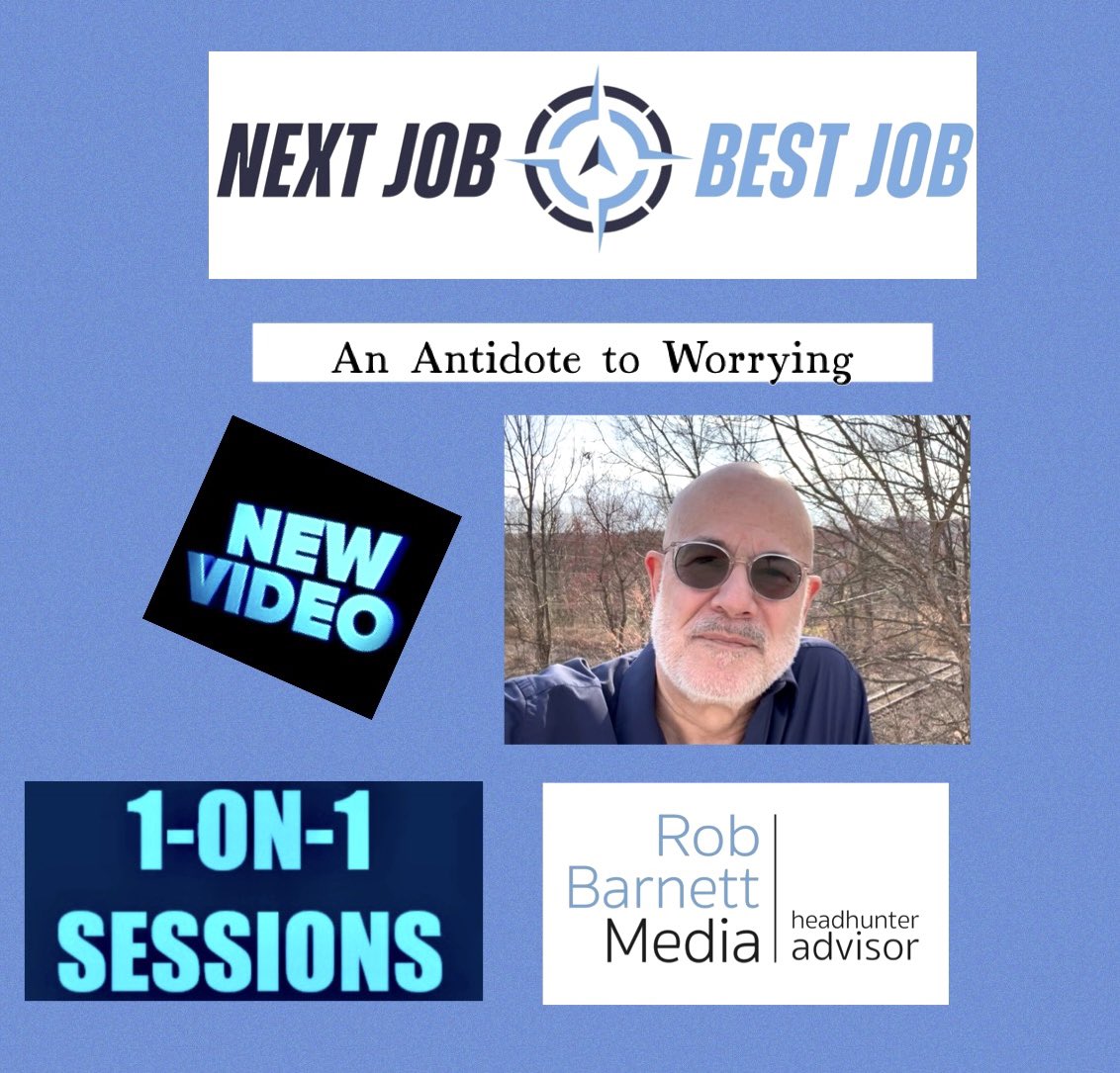An Antidote to Worrying … 
lnkd.in/gE8xUpWj

RobBarnettMedia.com

1:1 Sessions: RobBarnettMedia.com/Sessions