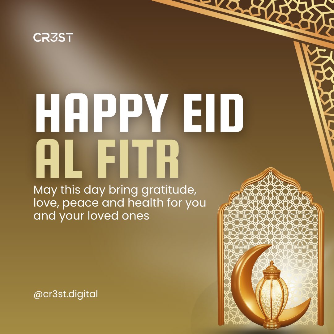 Cr3st_Digital's tweet photo. From Cr3st with Love🫶🏾

#eidalfitr https://t.co/UsDHMKZmZM