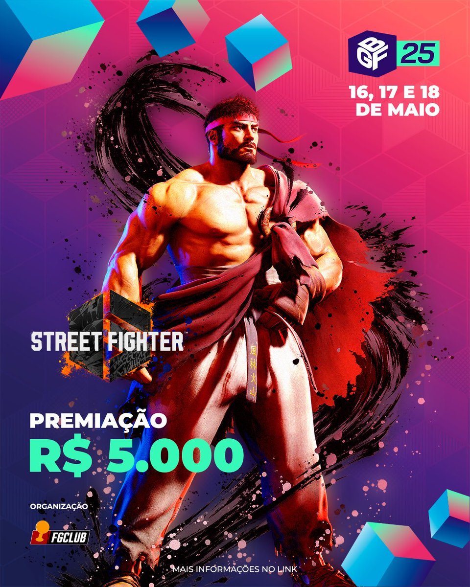 A <a href="/fgcsaopaulo/">Fighting Games Club</a> acabou de anunciar que será responsável pela Arena Fighting Games que estará dentro do Brasilia Game Festival.

A line-up será composta pelos jogos:

- #FatalfuryCityoftheWolves 
- #StreetFighter6 
- #TEKKEN8 

🚨Cada torneio contará com uma premiação de R$5.000,00