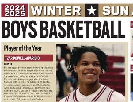 Back to Back Sun player of the year!