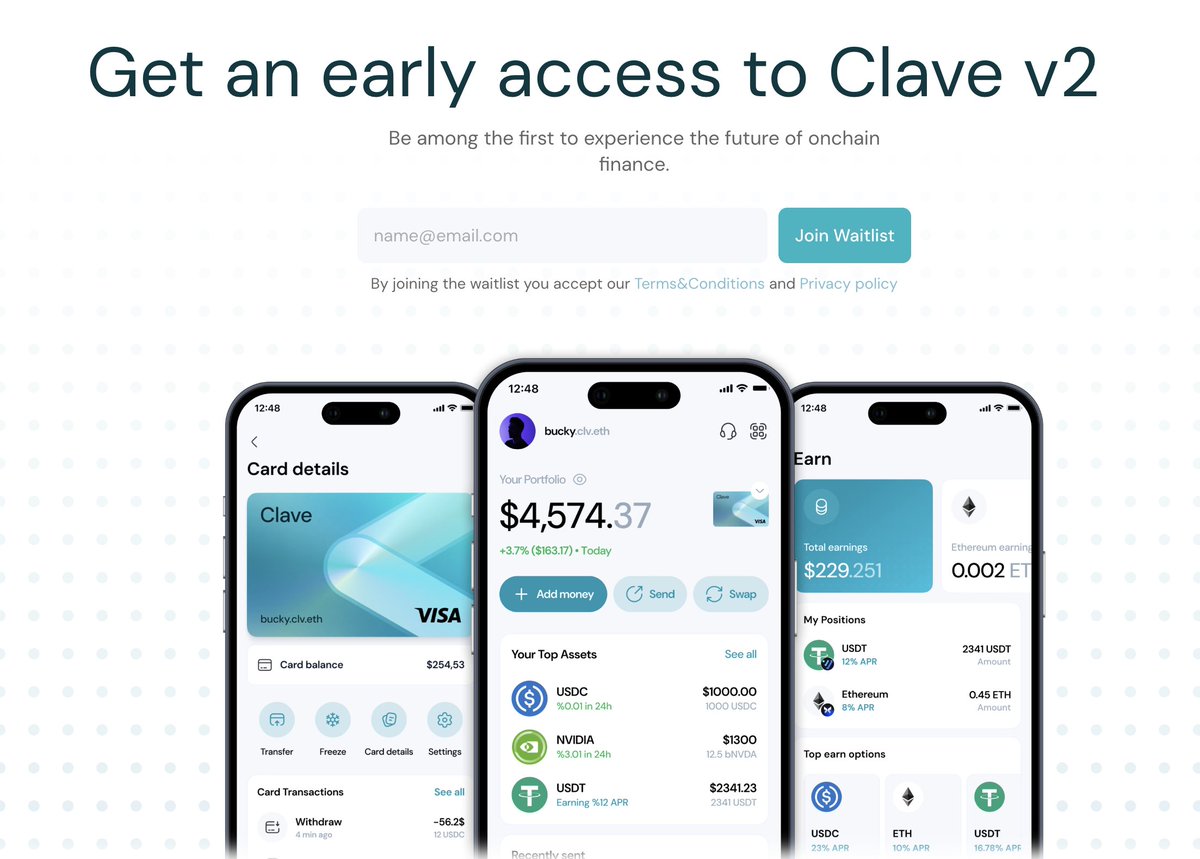 🌙 Eid Mubarak from the Clave team!

We're excited to launch a special Eid campaign 🎉

🎁 Your chance to become one of 20 winners receiving 50 USDC each:

• RT this tweet
• Join the Clave v2 waitlist
• Share your referral link on X and tag <a href="/getclave/">Clave</a>

🗓️ Deadline: April 5 at